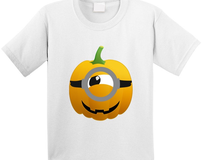 Jack Eye Lantern White T Shirt Youth