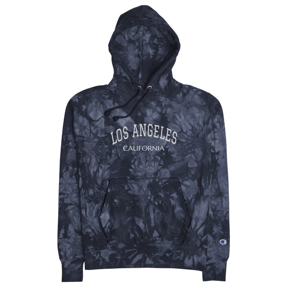 Los angeles tie dye hoodie hotsell