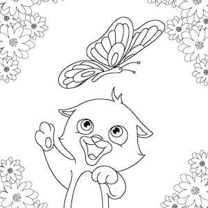 Coloring Pages for Kids 10 | Etsy