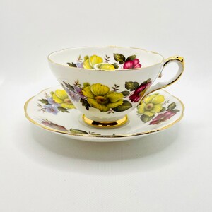 Vintage Royal Sutherland Tea Cup & Saucer