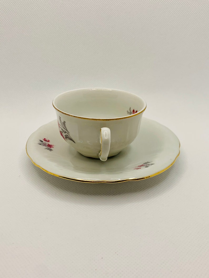 19461949 IJB Germany US Zone Porcelain Tea Cup & Saucer Etsy