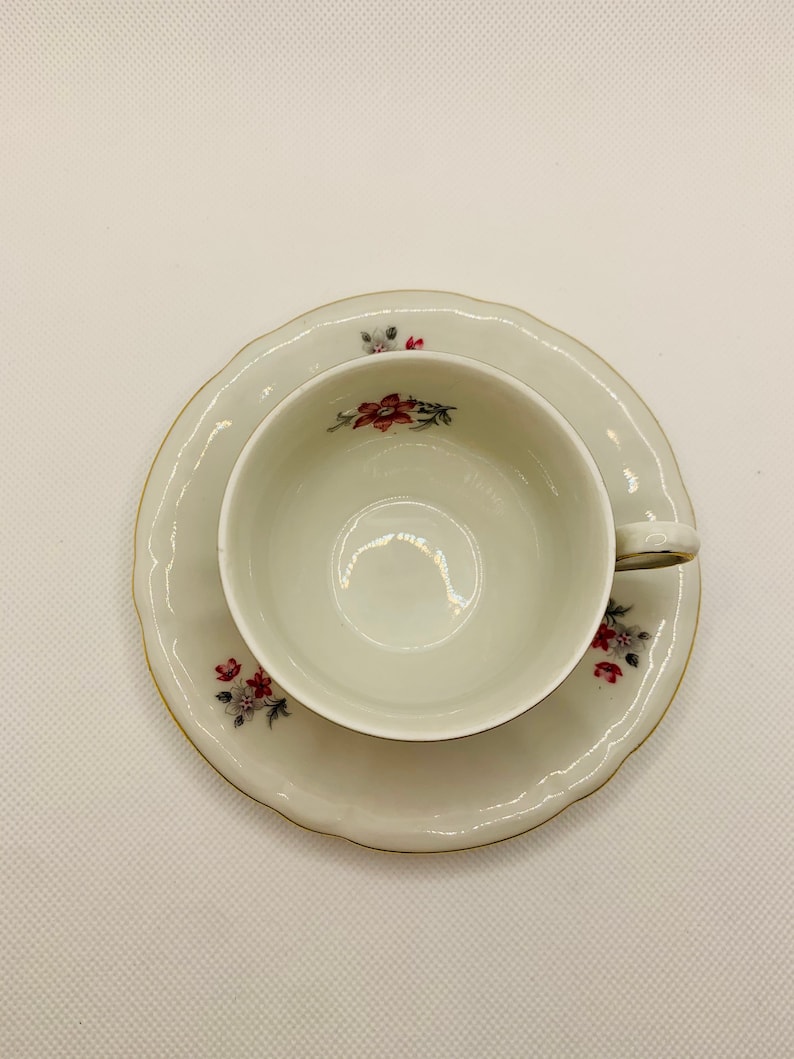 19461949 IJB Germany US Zone Porcelain Tea Cup & Saucer Etsy