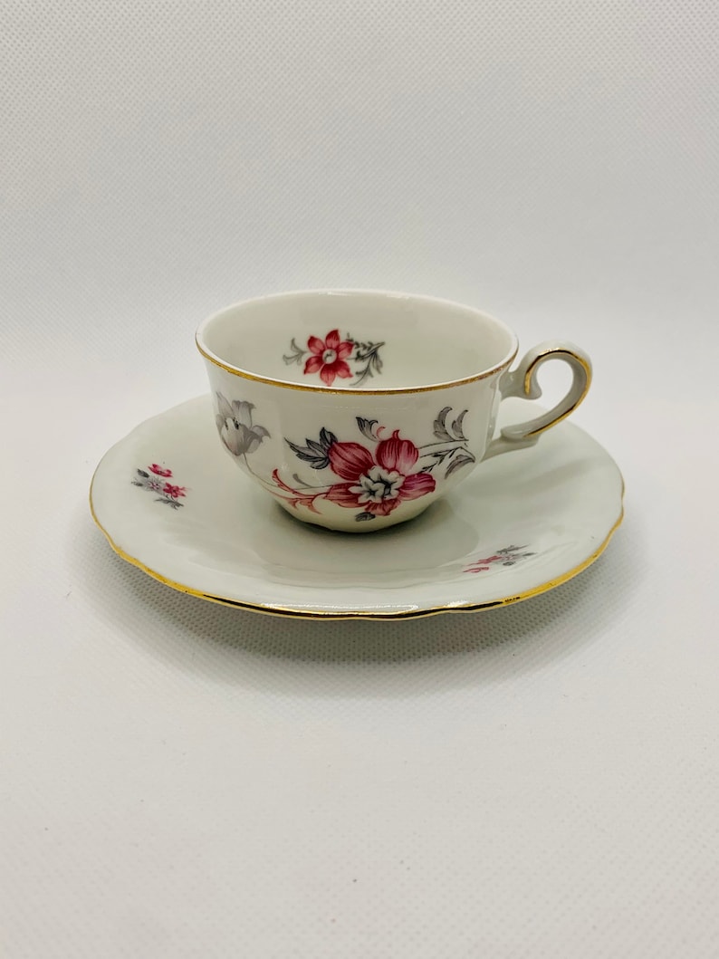 19461949 IJB Germany US Zone Porcelain Tea Cup & Saucer Etsy