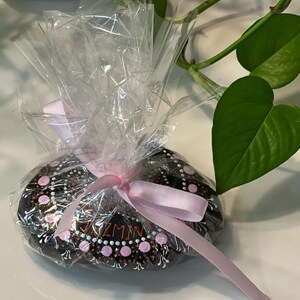 Personalized Dog and Cat Memorial Stones with Paw Print: Waterproof Memorial Garden Gifts For Pet Loss, Dog Loss Sympathy Gift image 3