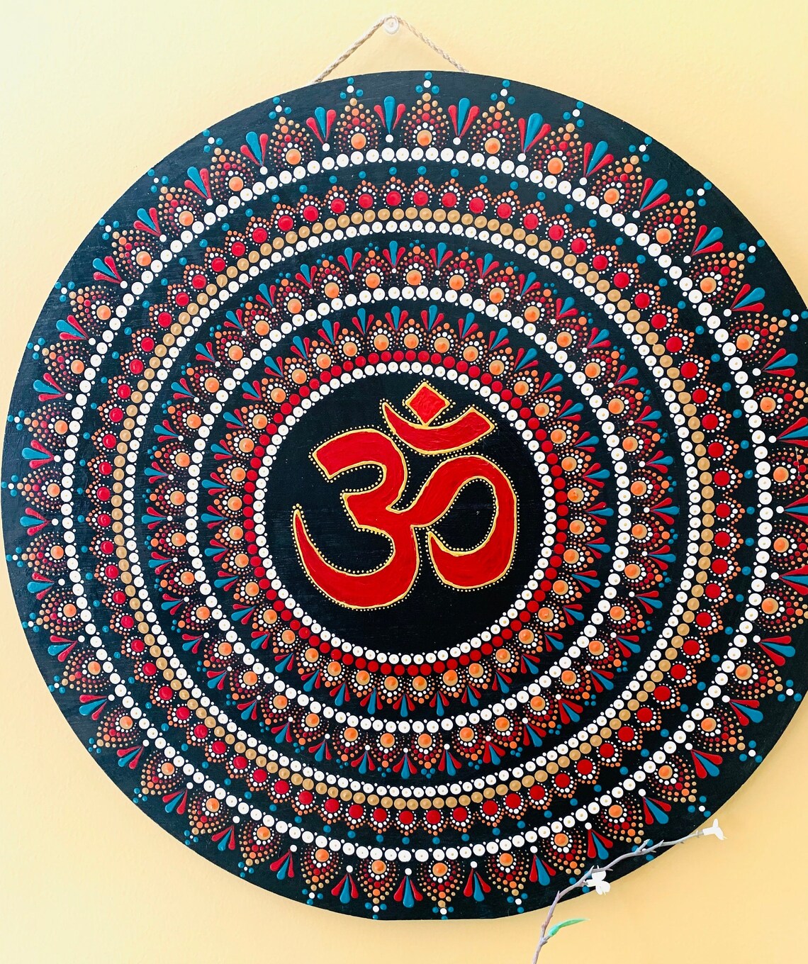 OM Desi Home Decor Aum Wall Decor Realtor Closing Gift Etsy