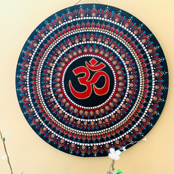 Om Wall Hanging Etsy