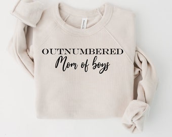 Mom of Boys SVG, Momma SVG,  File for Cricut, Silhouette File, Cute Cut Files, Boy Mama Svg, Boy Momma Svg, Outnumbered Mom of Boys SVG