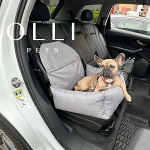 Gift for pet, small dog car seat, French Bulldog, Cavapoo pet car journey bag, puppy travel carrier, dog accessories and supplies