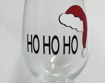 Christmas Wine Glasses