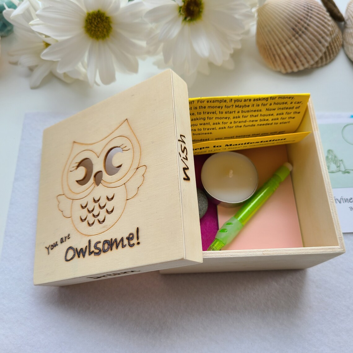 Custom Manifestation Wish Box Manifestation Kit Wish Kit Etsy Singapore