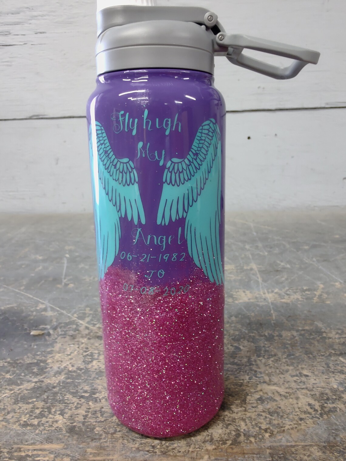 Water bottle custom names and decals and colors Etsy