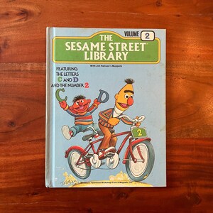Sesame Street Library Volume 2 (1978) Hardcover. With Art by J. Mathieu ...