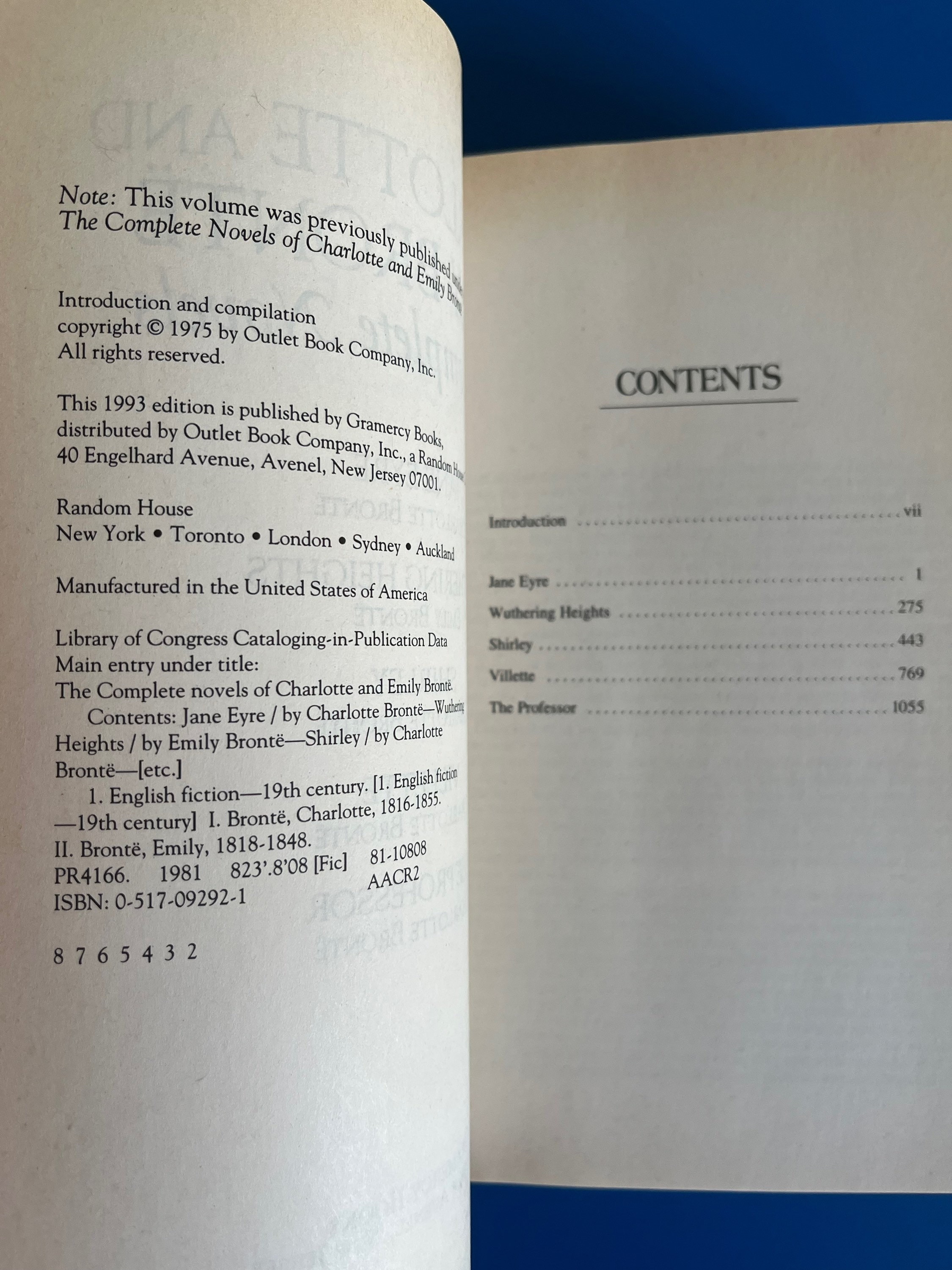 Charlotte and Emily Bronte Complete Novels main image 1