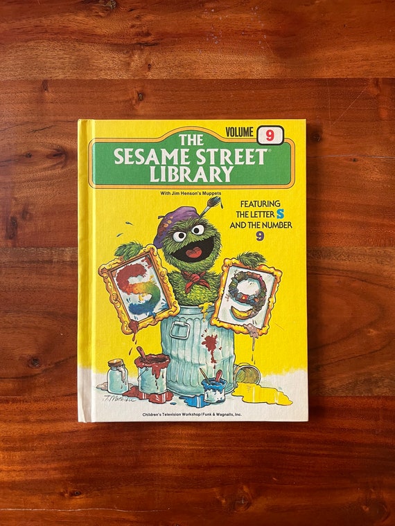 Sesame Street Library Volume 9 (1978) Hardcover. With Art by J