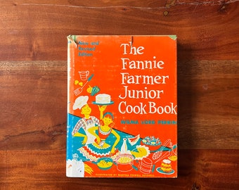 The Fannie Farmer Junior Cookbook by Wilma Lord Perkins. Revised Edition (1957) Vintage Cookbook