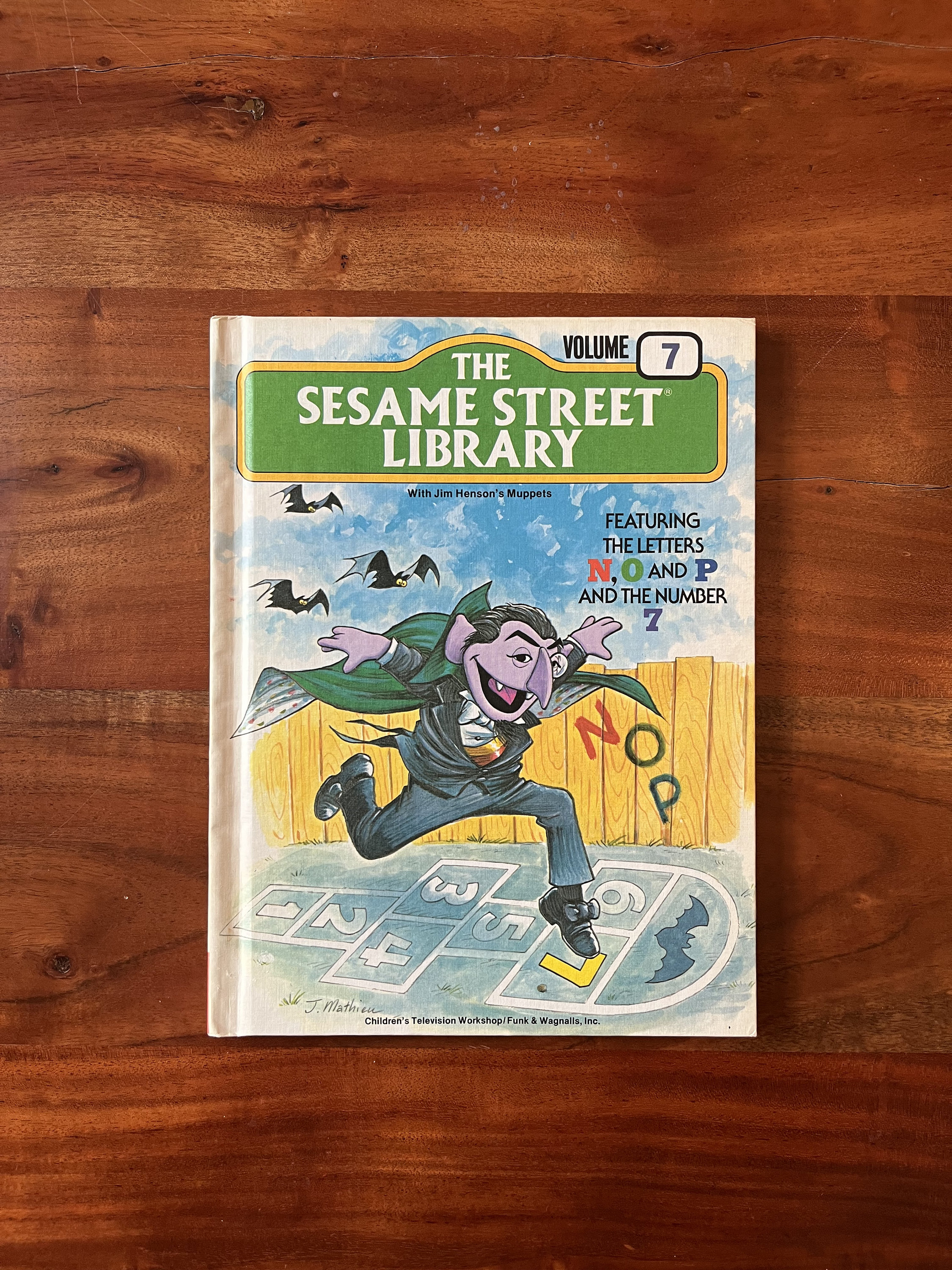 Sesame Street Library Volume 7 (1978) Hardcover. With Art by J