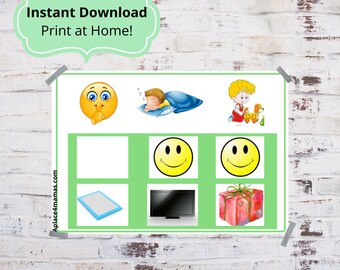 Behavior Chart, Sticker Chart Kids, Good Behavior Chart, Reward Sticker Chart, Discipline Chart, Child Reward Chart