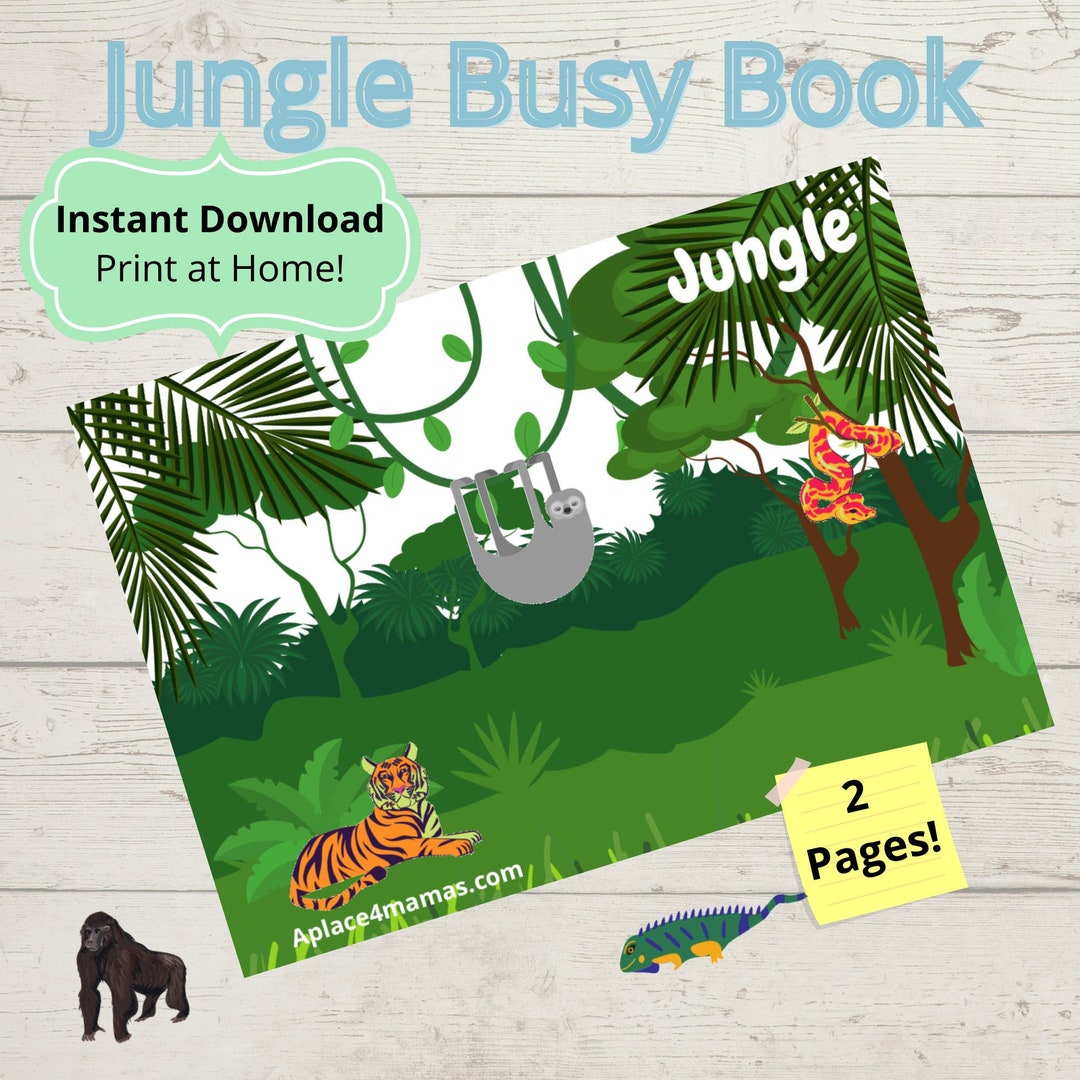 Jungle Worksheet, Preschool Worksheets, Jungle, Animals, Worksheet ...