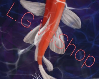 Butterfly Koi Etsy