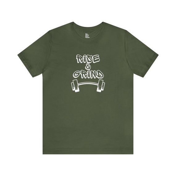 Motivational Gym Work Fitness Tee / Rise & Grind T-Shirt Motivational Gym Work Fitness Tee / Rise & Grind T-Shirt