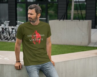 Warrior Spirit Shirt | Gym T-Shirt | Weightlifting | Cool Fitness Gift | Motivational, Inspiring | Unisex Men and Women's Tee