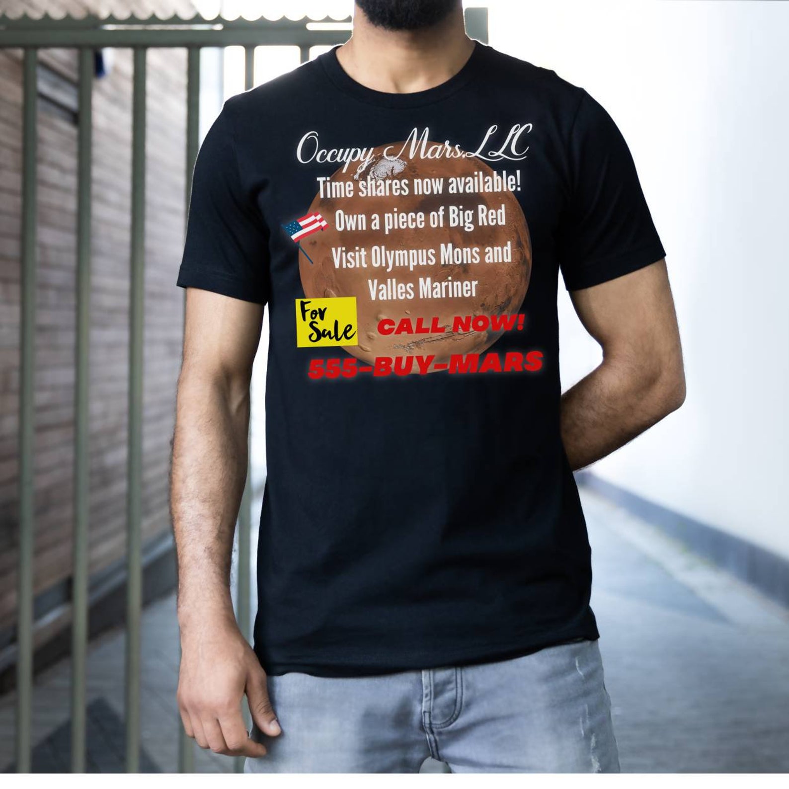 elon musk occupy t shirt