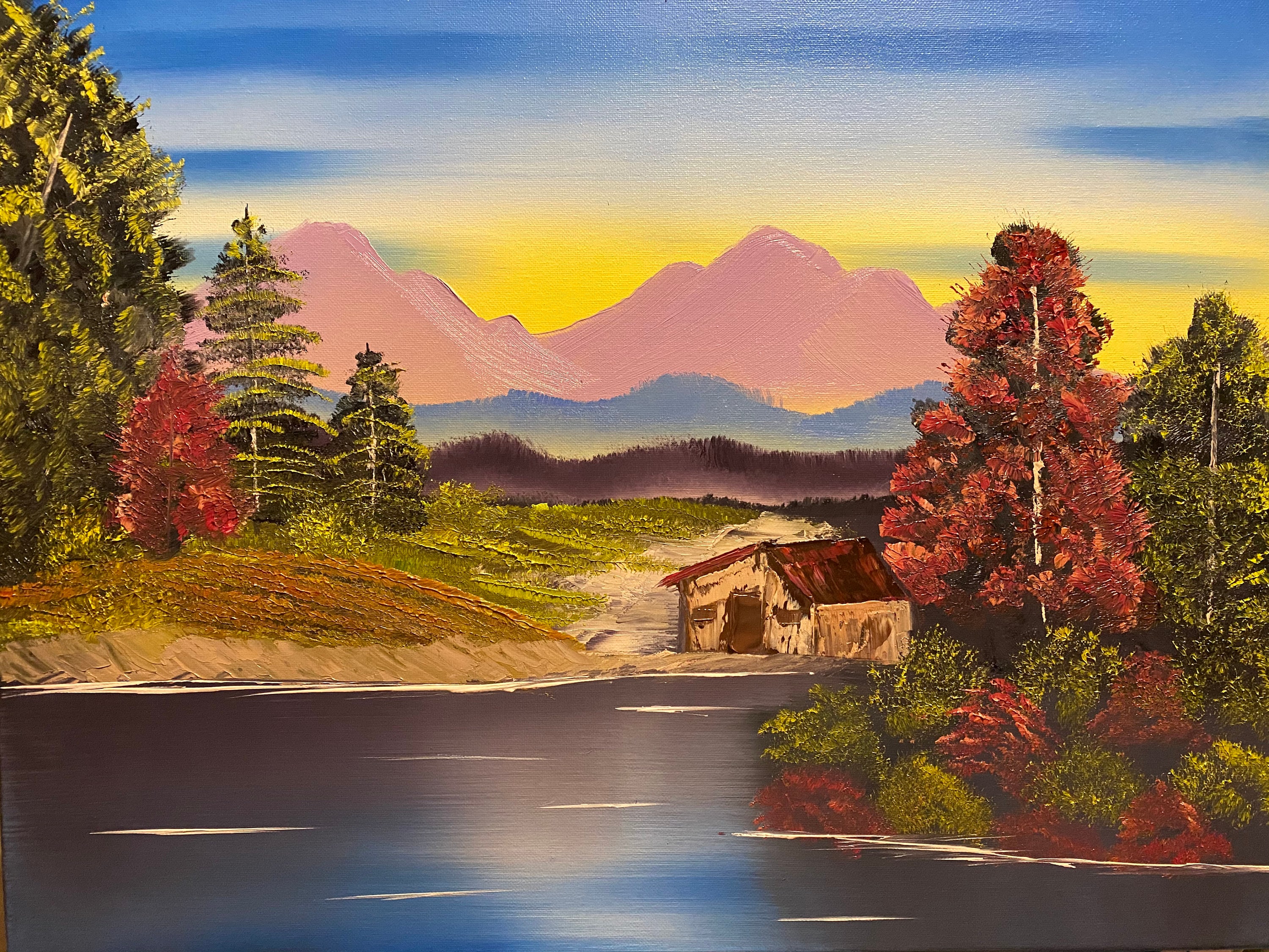 Bob Ross Painting for sale Only 3 left at 70