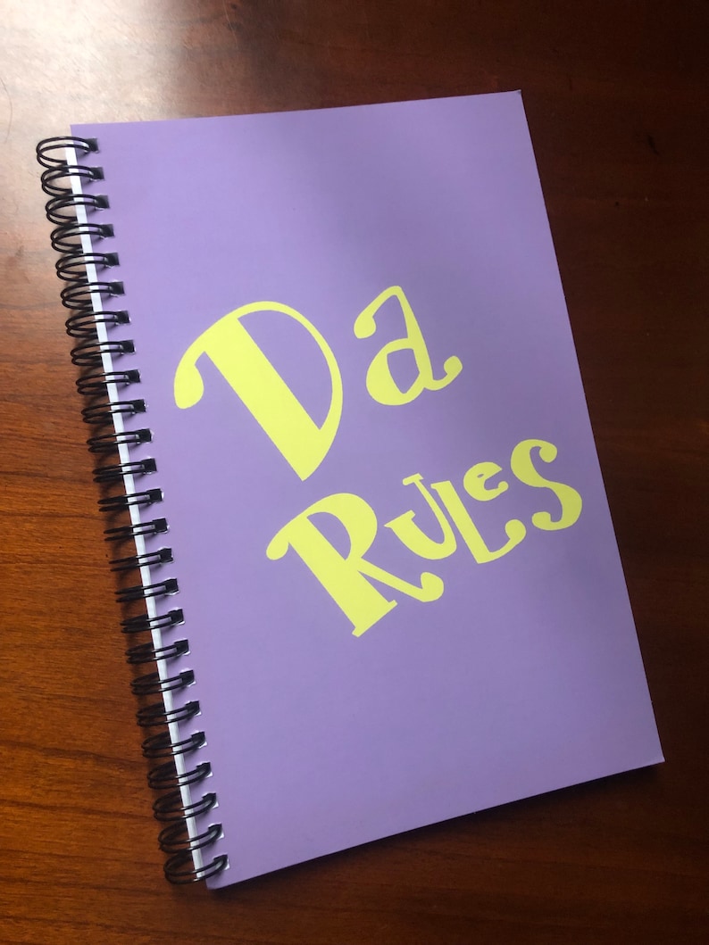 Da Rules Fairly Oddparents Notebook Journal - Etsy