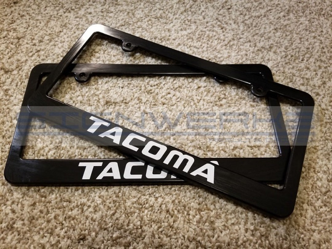 Toyota License Plate Frame New Pair Etsy