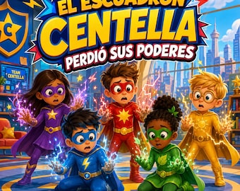 Superhero Spanish Escape Room Printable | The Twinkle Squadron Easy Print & Play Family PDF Mystery 2-6 Players