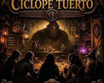 The Tavern of the One-Eyed Cyclops Spanish Escape Room | Pirate Print & Play Mystery PDF Treasure Game for 2-6 Players
