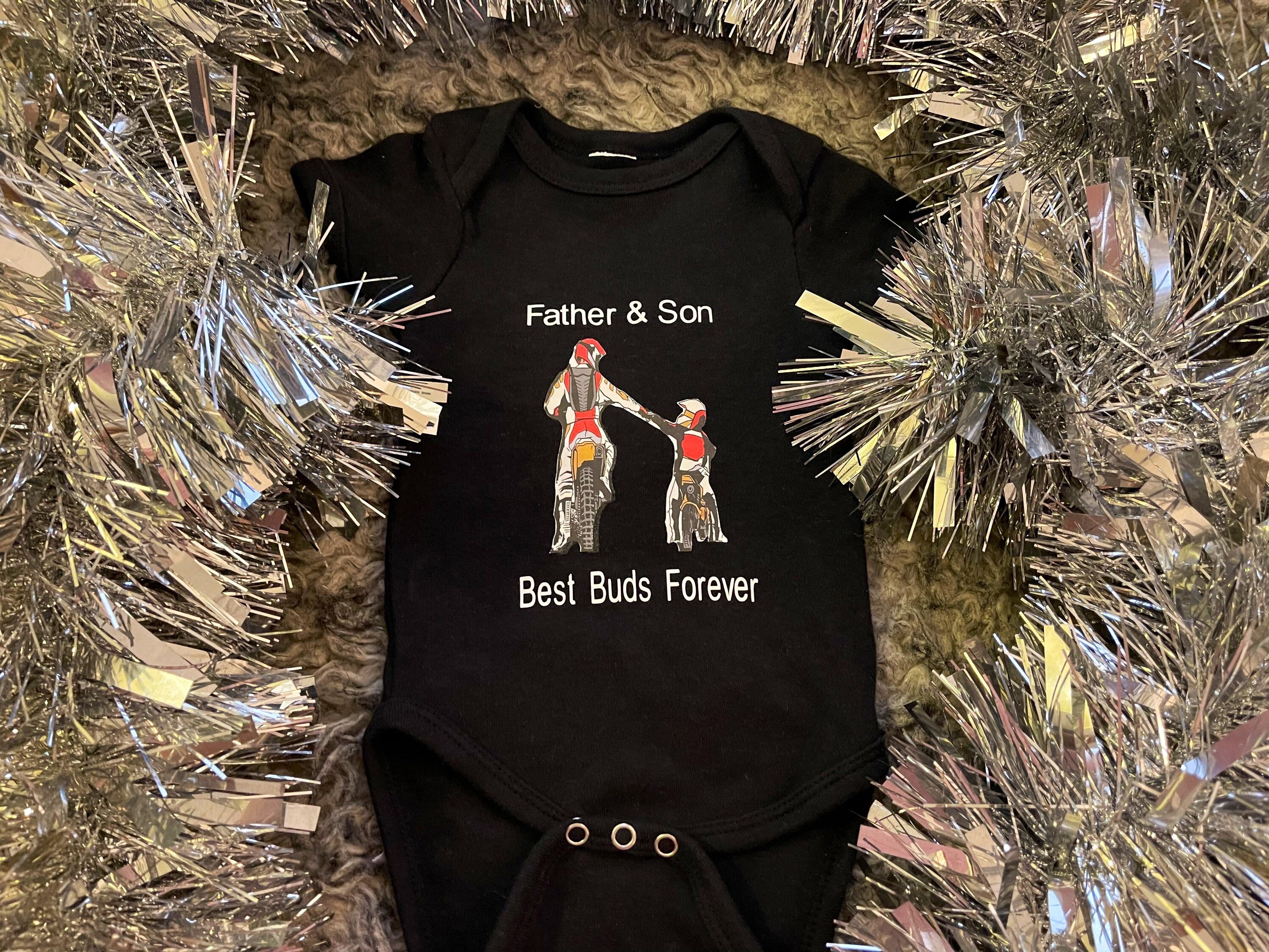 Daddy es Future Riding Buddy Onesie Dirt Bike Onesie Baby Etsy