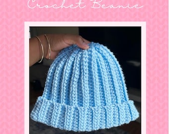 Chunky Crochet Beanie: Handmade Winter Hat