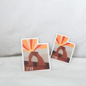 Utah Sunset Sticker