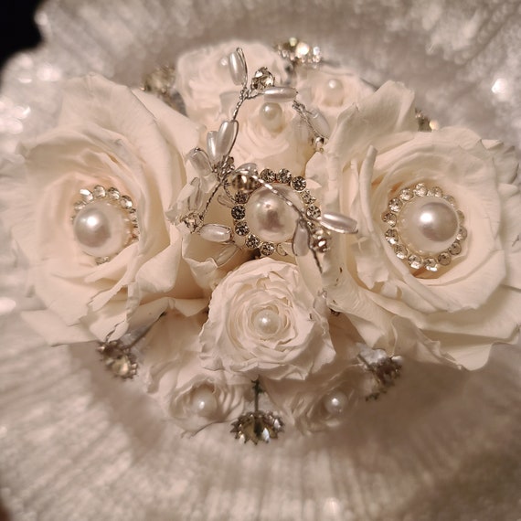 Gift, Roses, Bling, Pearls, Glitter, Rhinestone, Crystal  display picture 2