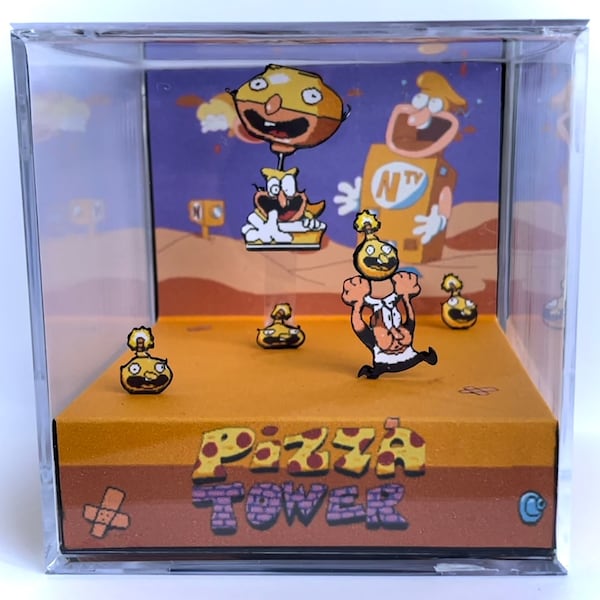 Noise Plush Pizza Tower Etsy