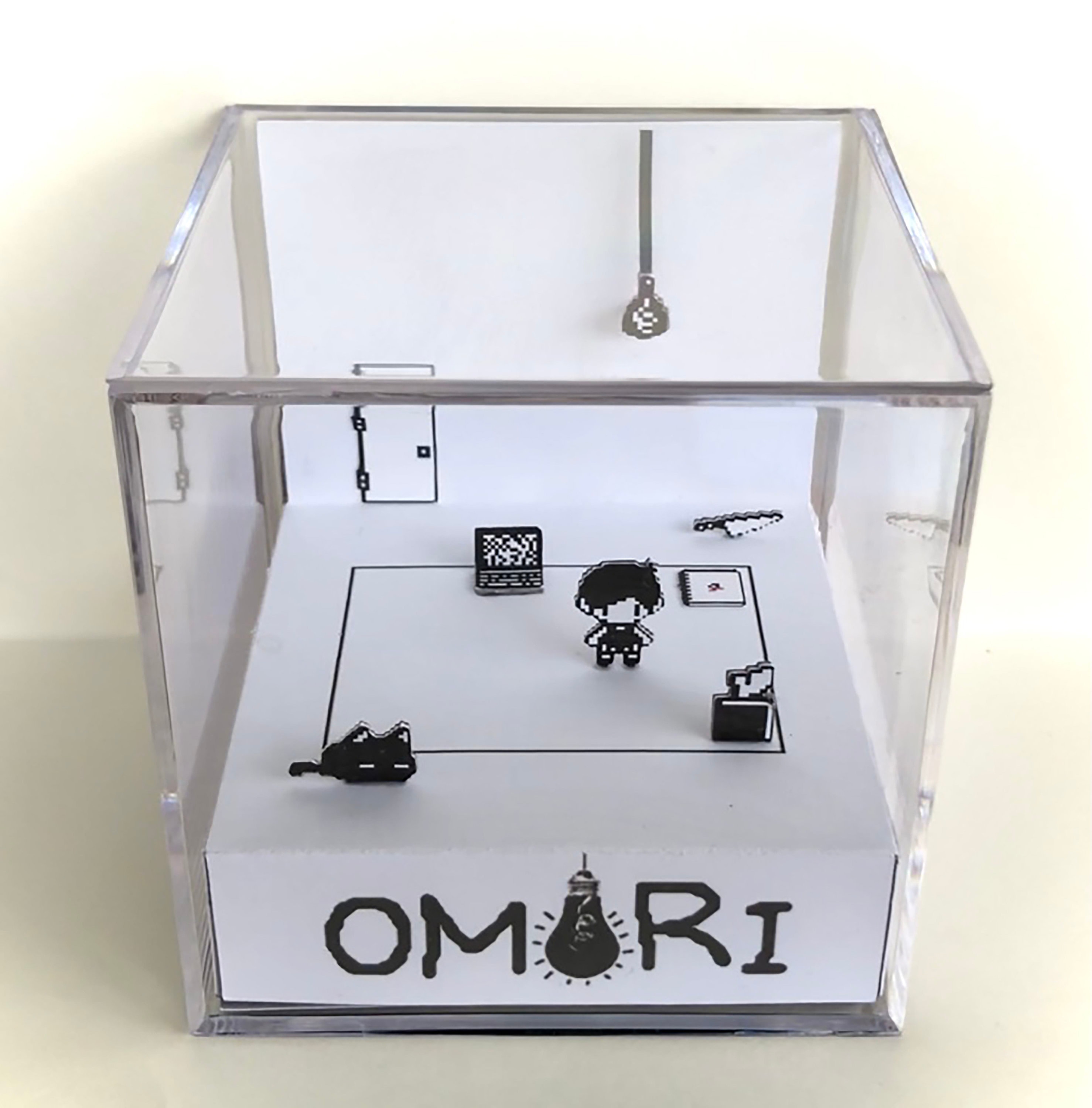 Omori White Space 3D Cube Diorama Etsy