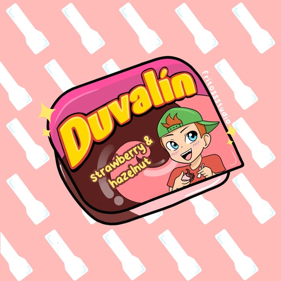 Duvalin sticker, Mexican candy sticker, Mexican snack sticker, laptop sticker, water bottle sticker