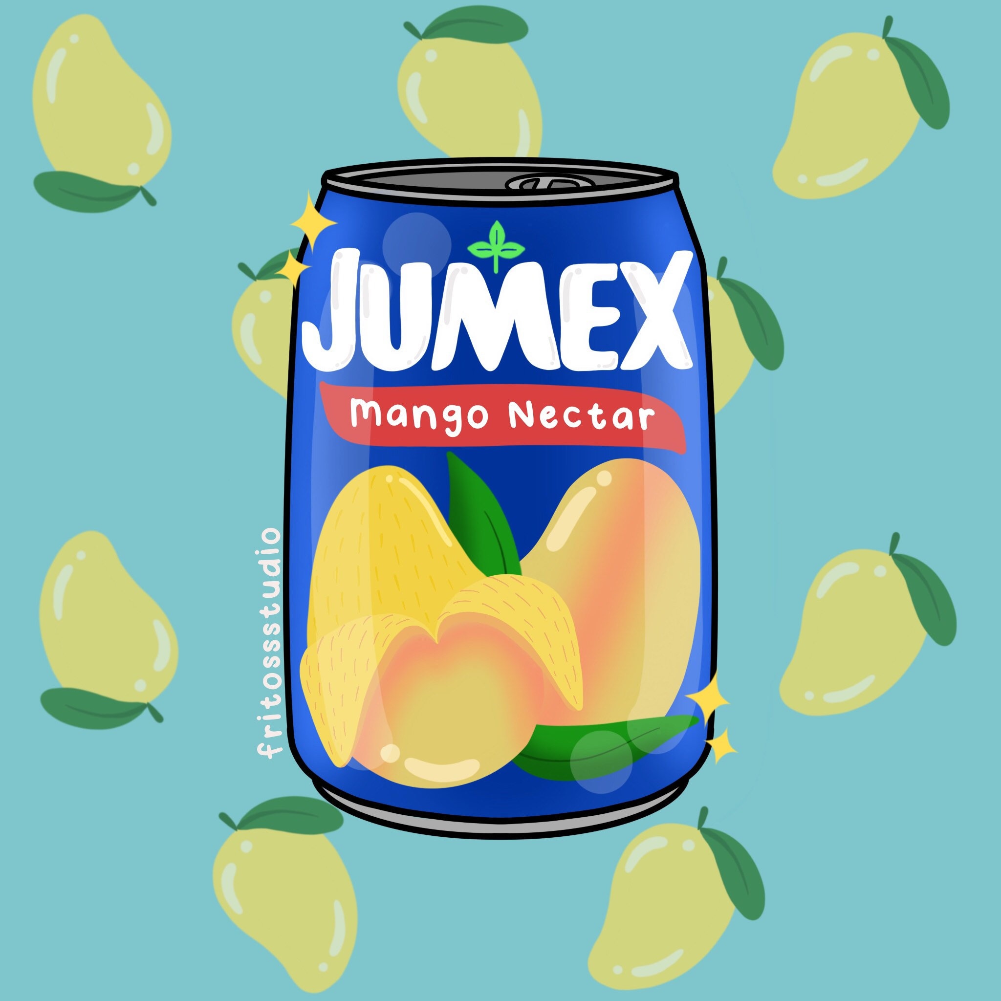 Holographic Jumex Sticker Mexican Drink Water Bottle - Etsy