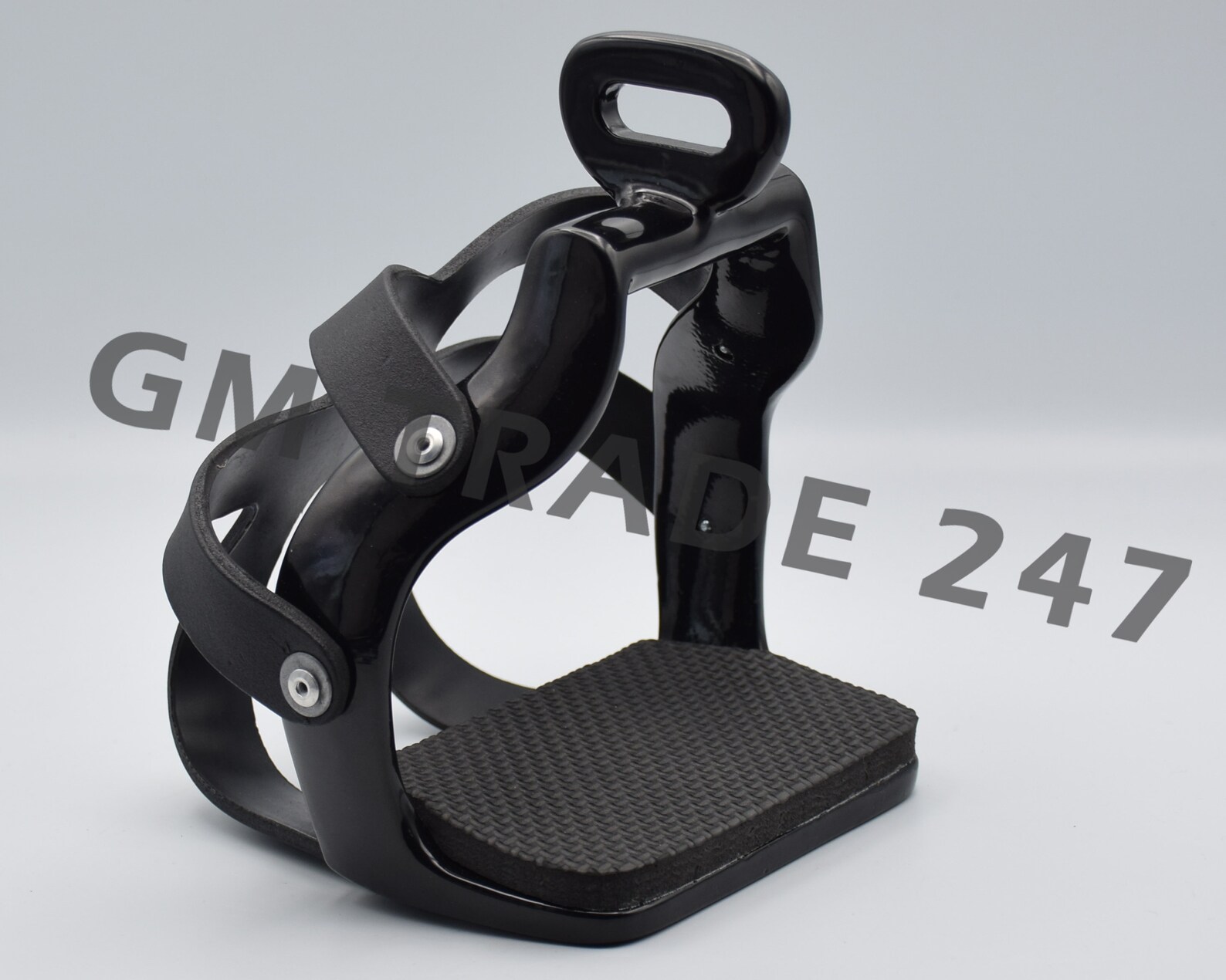 Horse Endurance Caged Safety Stirrups 90 degree Black Etsy