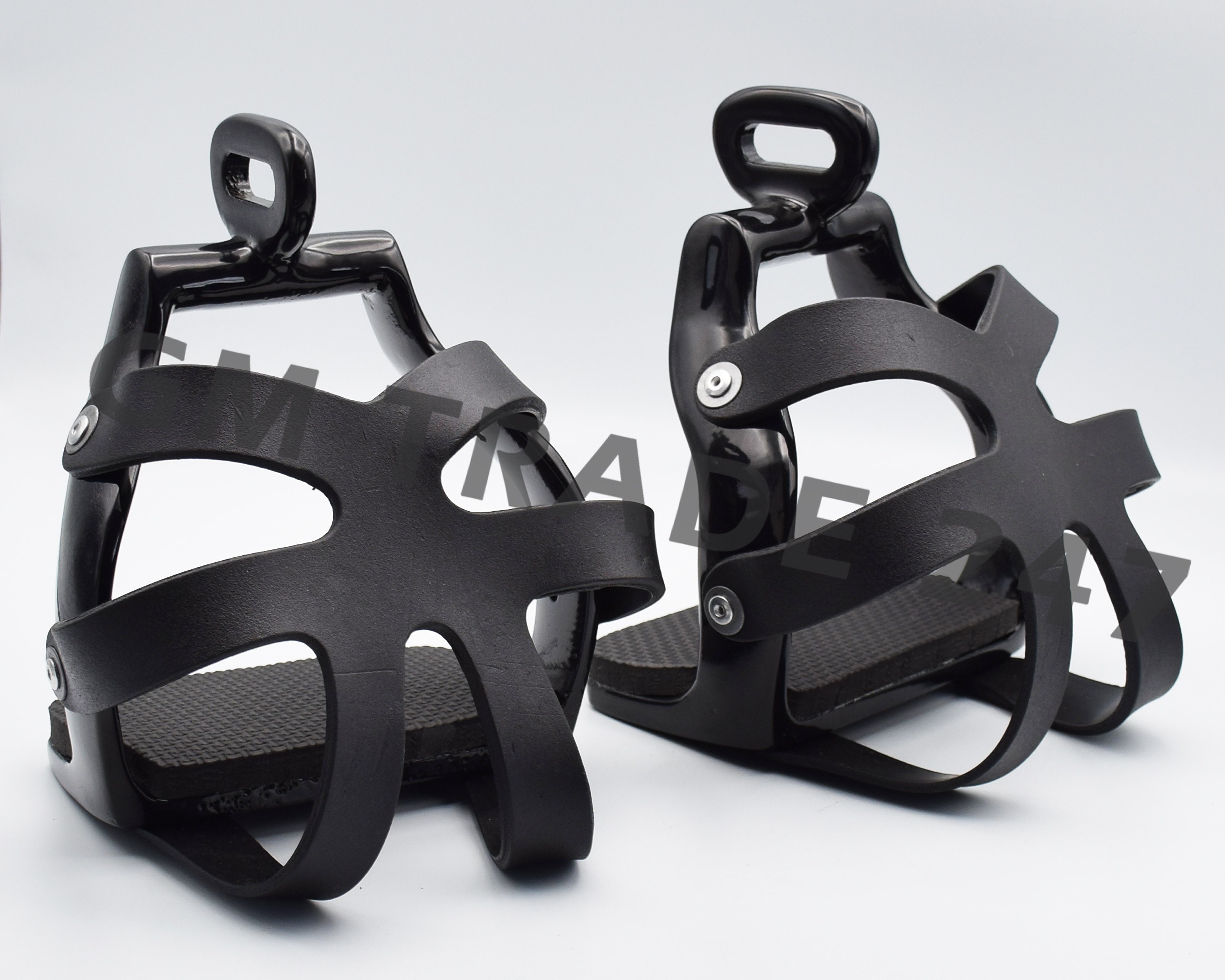 Horse Endurance Caged Safety Stirrups 90 degree Black Etsy