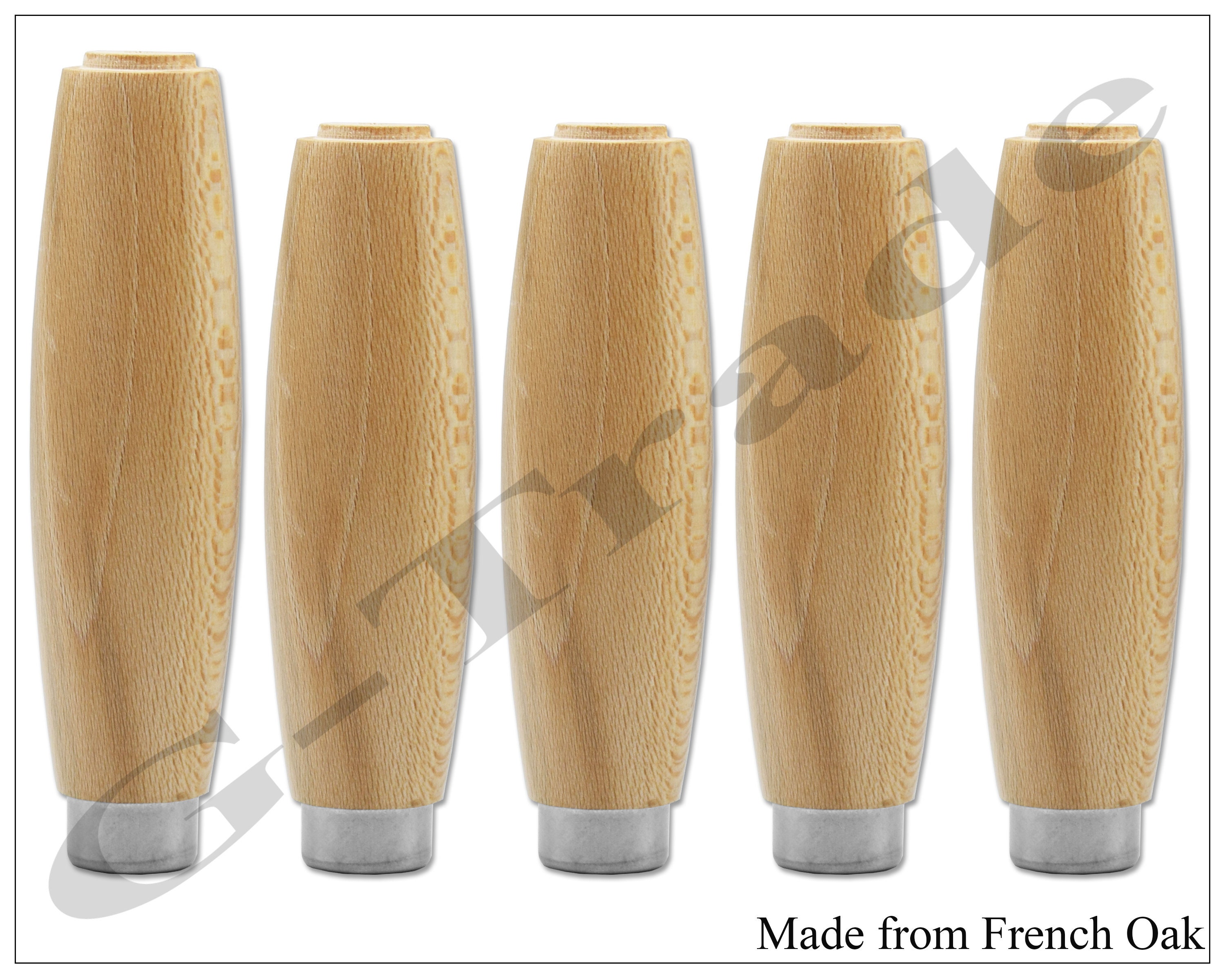 Le Creuset Pan Replacement Sturdy Wooden Handle with Stainless Etsy