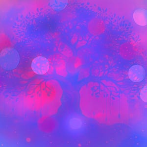 Tree of Life Digital PDF ~ Purple