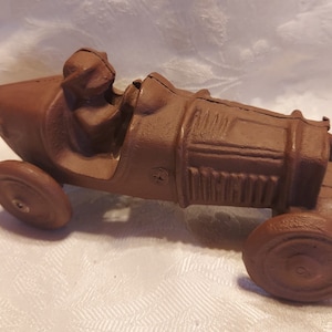 Cast Iron toy car Vintage metal toy 1940s
