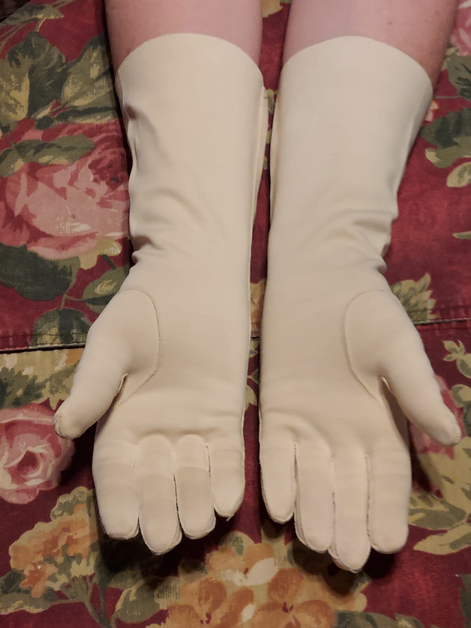 1950s Ladies Gloves Vintage Cotton Gloves Etsy