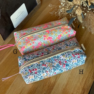 Trousse école Liberty idéale pour la rentrée des classes et le travail - Cadeau -  Personnalisable