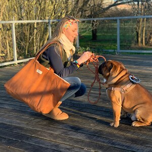 Large tote bag / 24h bag in corduroy image 4