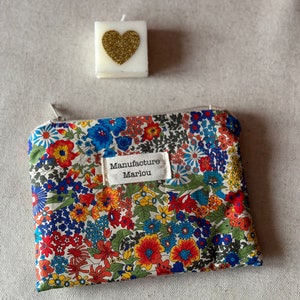 Liberty of London fabric coin purse Margaret A été