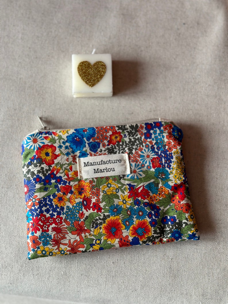 Liberty of London fabric coin purse Margaret A été