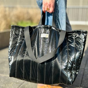 Sac cabas matelassé doudoune /Sac Week-end /24h